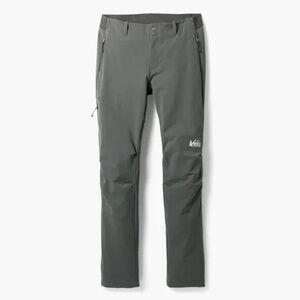REI Co-op Women's Gray Activator V2 Soft-Shell Hiking Pants Size 8